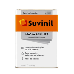 Massa Acrílica Para Paredes Interior E Exterior 25... - ZUMKELLER