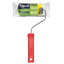 Rolo De Pintura Resimax Lã Sintética Atlas 9cm - ZUMKELLER