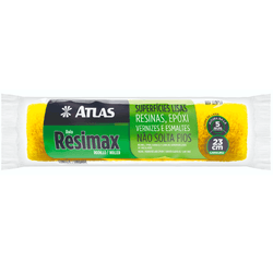 Rolo de Pintura Resimax Lã Sintética 23CM Atlas - ZUMKELLER