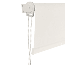 Persiana Rolo Tela Solar 120X160cm Off White Atlas - ZUMKELLER