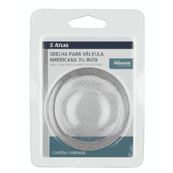 Grelha Inox para Válvula Americana 4½ Atlas - ZUMKELLER