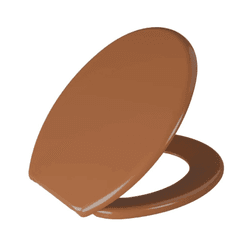 Assento Sanitário Oval Astra Caramelo Tpj/as*cm2 - ZUMKELLER
