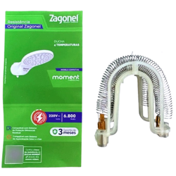 Resistência Ducha Moment 4T Zagonel 220v 6800w - ZUMKELLER