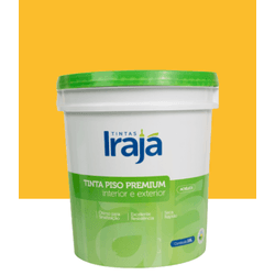 Tinta Piso Premium Irapiso Amarelo Demarcação Iraj... - ZUMKELLER