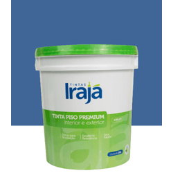 Tinta Piso Premium Irapiso Azul Iraja 18L - ZUMKELLER