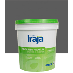 Tinta Piso Premium Irapiso Cinza Iraja 18L - ZUMKELLER