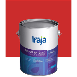 Tinta Esmalte Sintético Standard Vermelho Irajá 3,... - ZUMKELLER