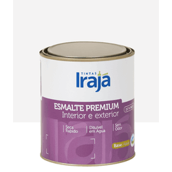 Tinta Esmalte Premium Base Água Branco Fosco Irajá... - ZUMKELLER