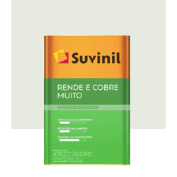 Tinta Acrílica Suvinil Rende e Cobre Muito Gelo 18... - ZUMKELLER