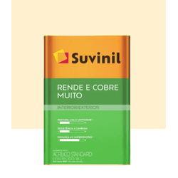 Tinta Acrílica Suvinil Rende e Cobre Muito Marfim ... - ZUMKELLER