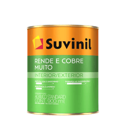 Tinta Acrílica Suvinil Rende e Cobre Muito Branco ... - ZUMKELLER