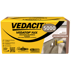 Vedacit Vedatop Flex Fibras 5000 18kg – Argamassa ... - ZUMKELLER