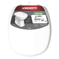 Assento Sanitário P/ Bacia Lorenzetti Loren One Br... - ZUMKELLER