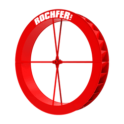 Roda D'água ROCHFER modelo 1,65 x 0,25m - Série A