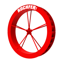 Roda D'água ROCHFER modelo 1,65 x 0,25m - Série B