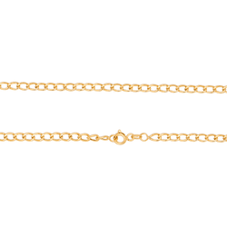 Corrente Groumet Oca em Ouro 18K - 60cm - CO19293 - Authentika