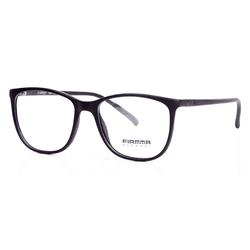 Óculos para Grau - Fiamma Preto Fosco - 41019-53-3... - Authentika