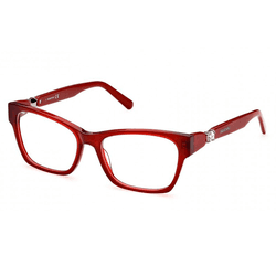 Óculos para Grau Swarovski - Vermelho Retangular ... - Authentika