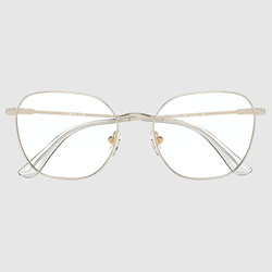 Óculos para Grau Vogue - Quadrangular Dourado - 0V... - Authentika