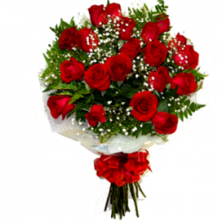 Buque Com 20 Rosas - 749471 - Bellas Cestas Online Salvador