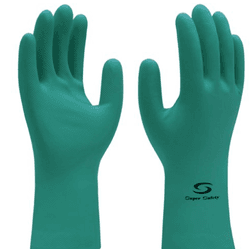 Luva Verde Nitrilica Nitrogren T-GG Super Safety C... - FERTEK FERRAMENTAS