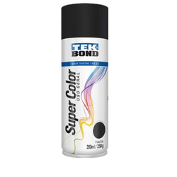 Tinta Spray Preto Fosco Uso Geral 350ML/250G Tekbo... - FERTEK FERRAMENTAS