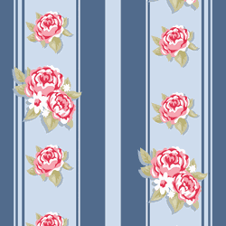Papel de Parede Adesivo - Floral Mod.32 - 051g359 - Inter Adesivos Decorativos