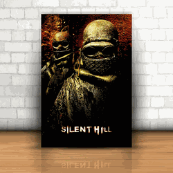 Placa Decorativa - Silent Hill mod 02 - 053k418 - Inter Adesivos Decorativos