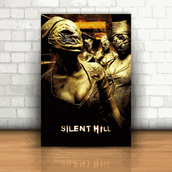 Placa Decorativa - Silent Hill mod 01 - 053k419 - Inter Adesivos Decorativos