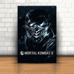 Placa Decorativa - Mortal Kombat X - 053k431 - Inter Adesivos Decorativos