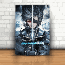 Placa Decorativa - Metal Gear Rising - 053k437 - Inter Adesivos Decorativos