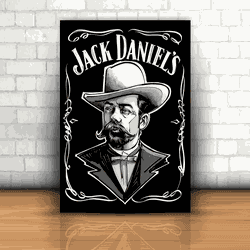 Placa Decorativa - Sr. Jack Daniel's - 053d057 - Inter Adesivos Decorativos