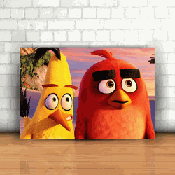 Placa Decorativa - Angry Birds Mod. 04 - 053m583 - Inter Adesivos Decorativos