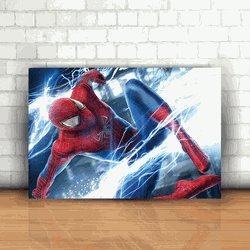 Placa Decorativa - Spider Man Mod. 09 - 053t653 - Inter Adesivos Decorativos