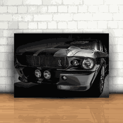 Placa Decorativa - Mustang Shelby Cobra GT 500 - 0... - Inter Adesivos Decorativos