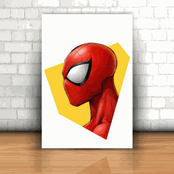 Placa Decorativa - Spider Man Mod. 11 - 053t693 - Inter Adesivos Decorativos