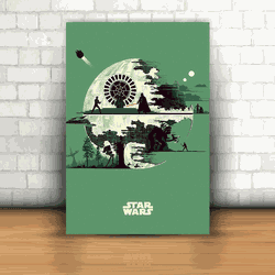 Placa Decorativa - Star Wars Mod.04 - 053i711 - Inter Adesivos Decorativos