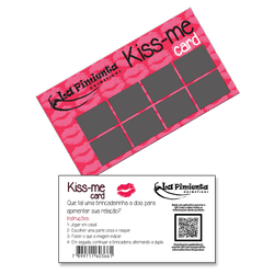 Raspadinha Kiss Me Card - L'amour Boutique Erótica