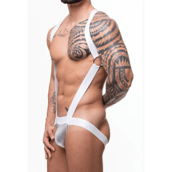 Body Harness Em Cirre Prata - L'amour Boutique Erótica