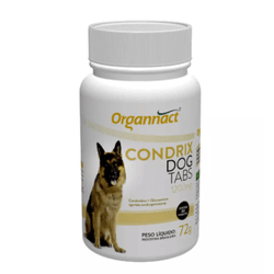 Suplemento Organnact Condrix Dog para Caes Tabs 12... - Loja Animália