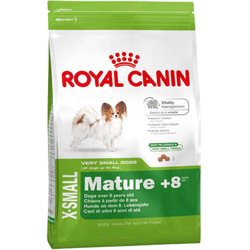 Racao royal canin x small adult mature 8+ 1kg, uni... - Loja Animália