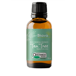 Óleo Essencial de Melaleuca Tea Tree Orgânico Bhav... - Caule eco.lógicos