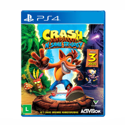Game Crash Bandicoot N'sane Trilogy - PS4 Copia - ... - Loja Modelo