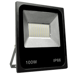 Refletor LED Slim SMD 100W - Bivolt 6000K IP65 Ril... - Meta Materiais Elétricos Ltda