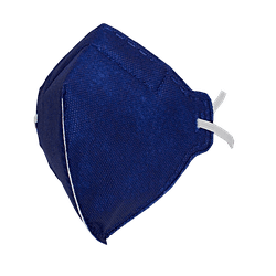 Máscara Adulto PFF2 (S) Azul Royal - Kit com 10 un... - OXLIFE