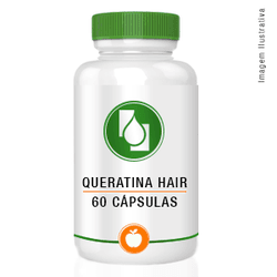 Queratina Hair 60cápsulas - Seiva Manipulação | Produtos Naturais e Medicamentos