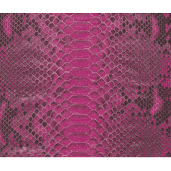 Couro de Python Back Cut 2,85 x 0,27 Pink Brilho - Taia 