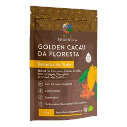 Golden Cacau da Floresta Viva regenera 60g - VILA CEREALE