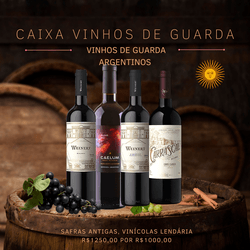 CAIXA VINHOS DE GUARDA ARGENTINOS SAFRAS ANTIGAS - Vinho Justo
