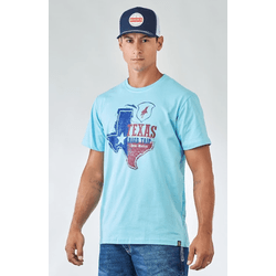 Camiseta Texas Azul Claro - 3465 - VIP WESTERN